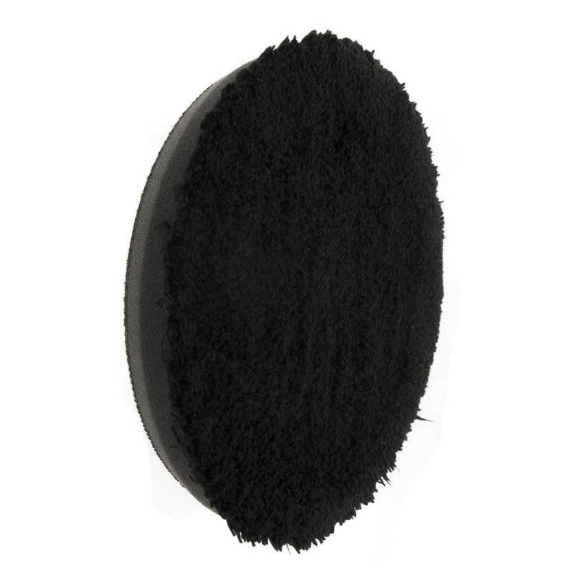 4" Buff and Shine Black & Black Micro Fiber Finishing Pad - CARZILLA.CA