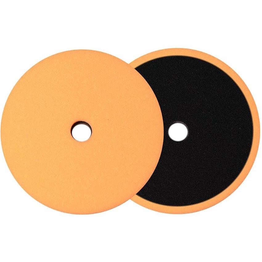 Buff and Shine Orange Med Cut Low Pro Foam Grip Pad (5.5" , 6.5") - CARZILLA.CA
