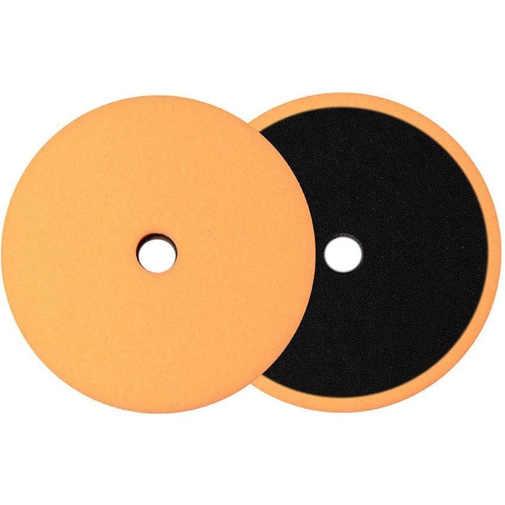 Buff and Shine Orange Med Cut Low Pro Foam Grip Pad (5.5" , 6.5") - CARZILLA.CA