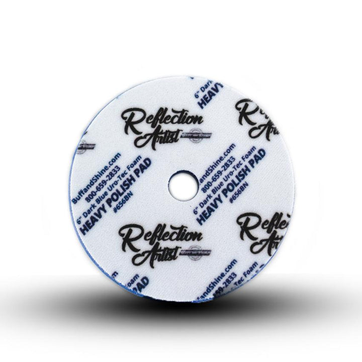 5" Buff and Shine Uro-Tec Dark Blue Heavy Polishing Foam Pad - CARZILLA.CA