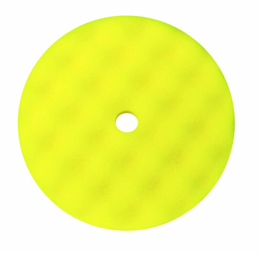 8" Yellow Cutting Waffle Convoluted Foam Pad - CARZILLA.CA