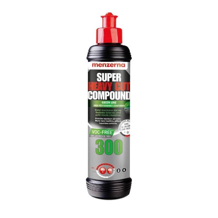 Menzerna Super Heavy Cut Compound 300 Green Line 8oz - CARZILLA.CA