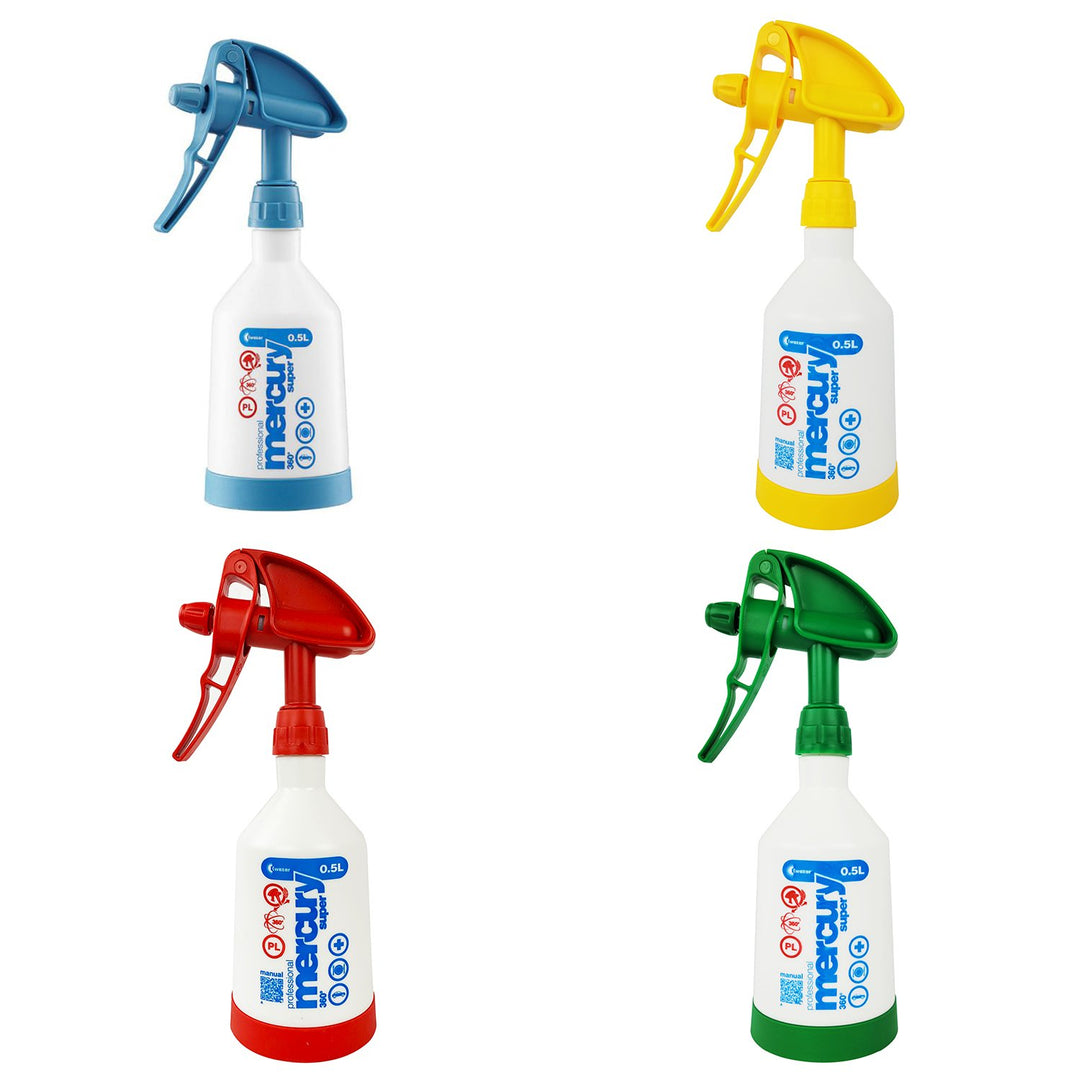 Mercury Pro+ 360° Upside-down Sprayer Double Pump Action (500ml, 1L) - CARZILLA.CA