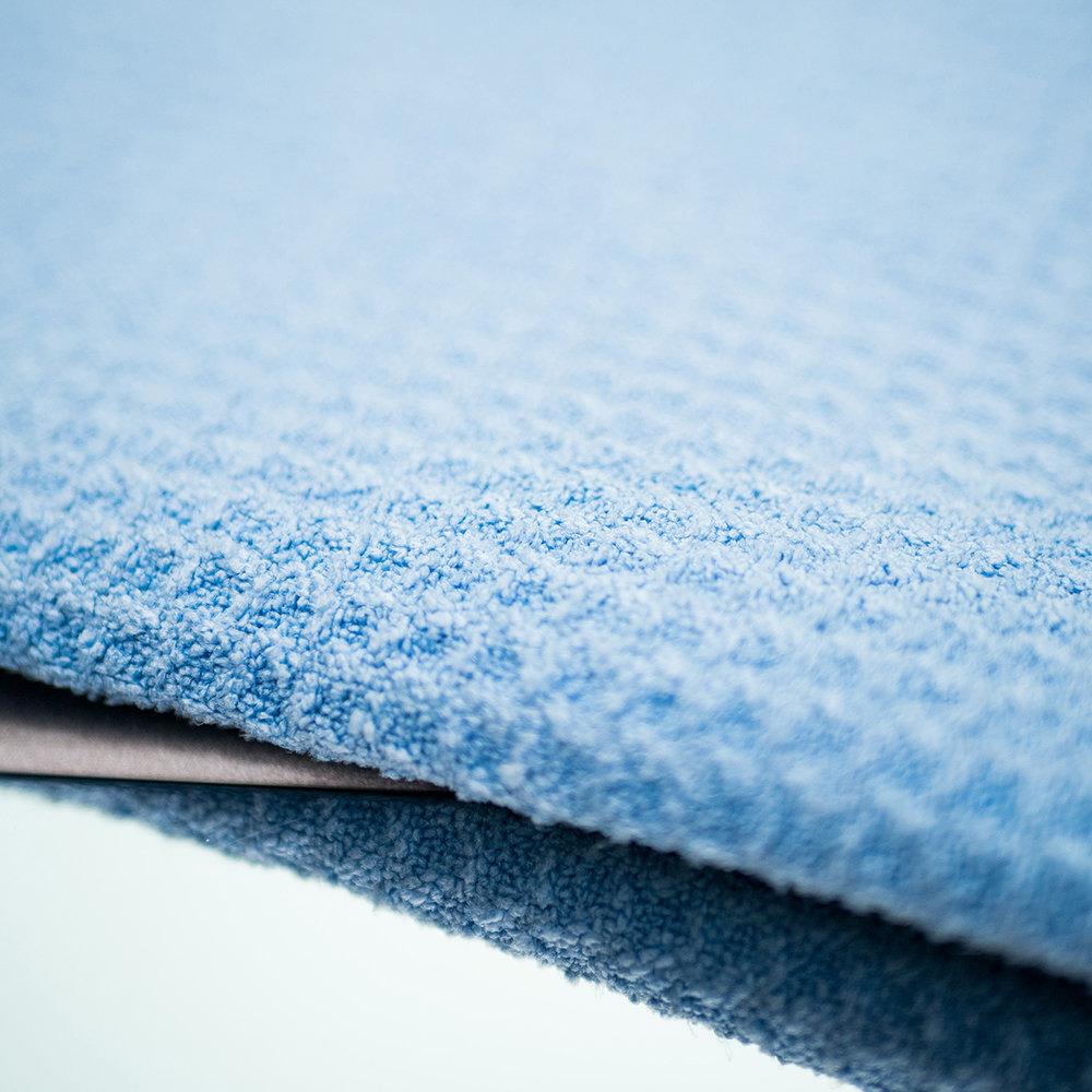 Detail Popo Light Shower 400GSM Waffle Drying Towel 100x60CM - CARZILLA.CA