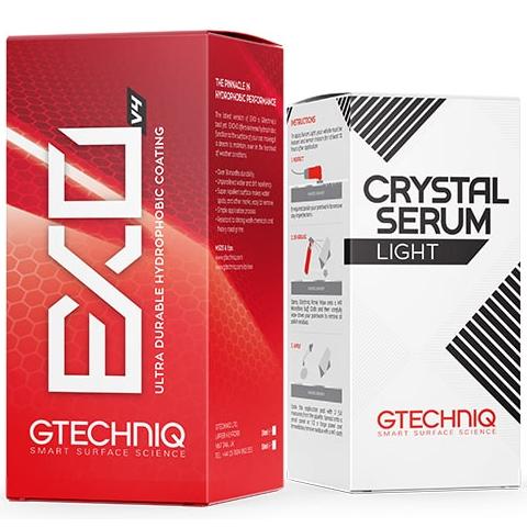 Ceramic Coating Level 3+ Crystal Serum Light Topped With EXO