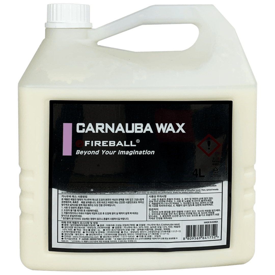 Fireball Carnauba Spray Wax 4L - CARZILLA.CA