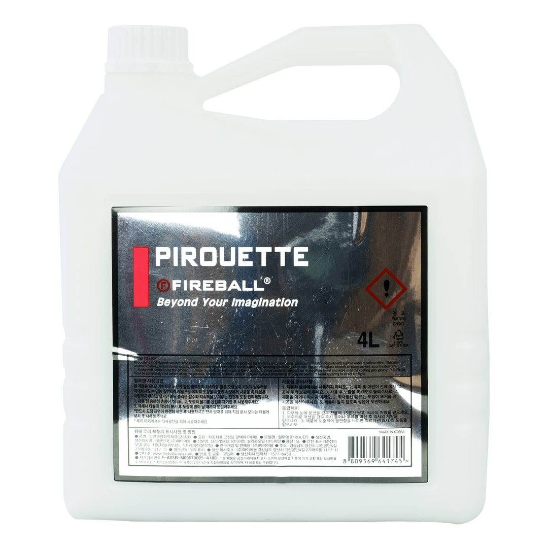 Fireball Pirouette SiO2 Spray Coating 4L - CARZILLA.CA