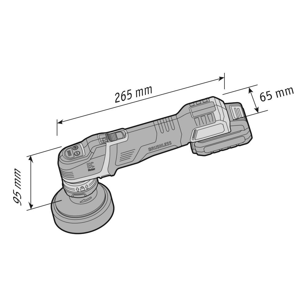 FLEX PXE 80 12.0V-EC/2.5 Set Part # 493.503 - CARZILLA.CA