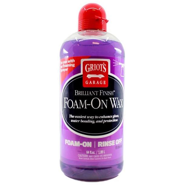 Griot's Garage Brilliant Finish Foam On Wax 64oz - CARZILLA.CA