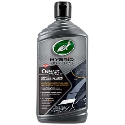 Turtle Wax HS Ceramic Acrylic Black Polish 14oz - CARZILLA.CA