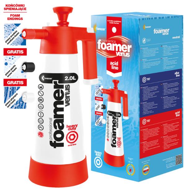Kwazar Venus Super Foamer HD Acid Pump - CARZILLA.CA