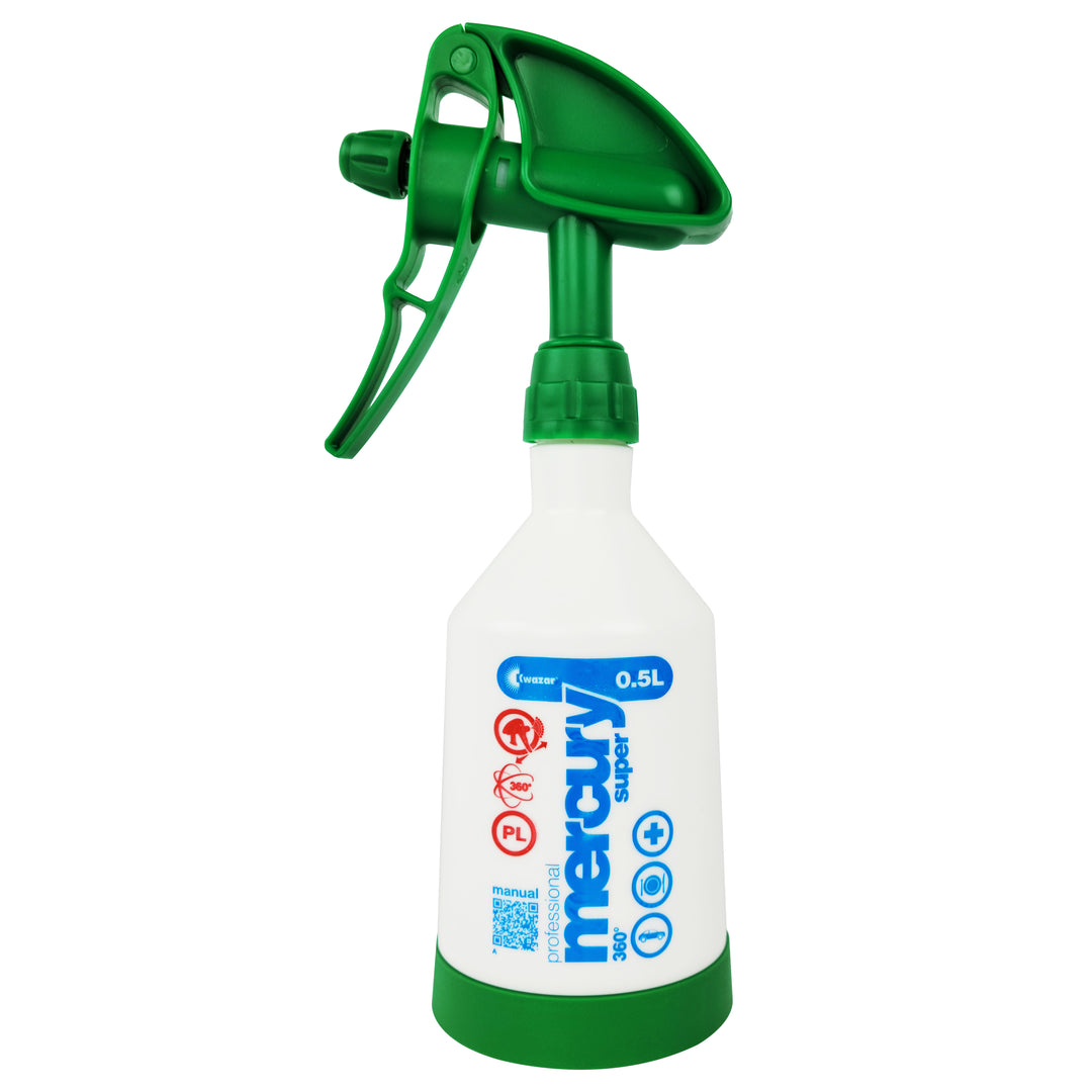 Mercury Pro+ 360° Degree Sprayer (500ml, 1L) - Assorted Colours - CARZILLA.CA