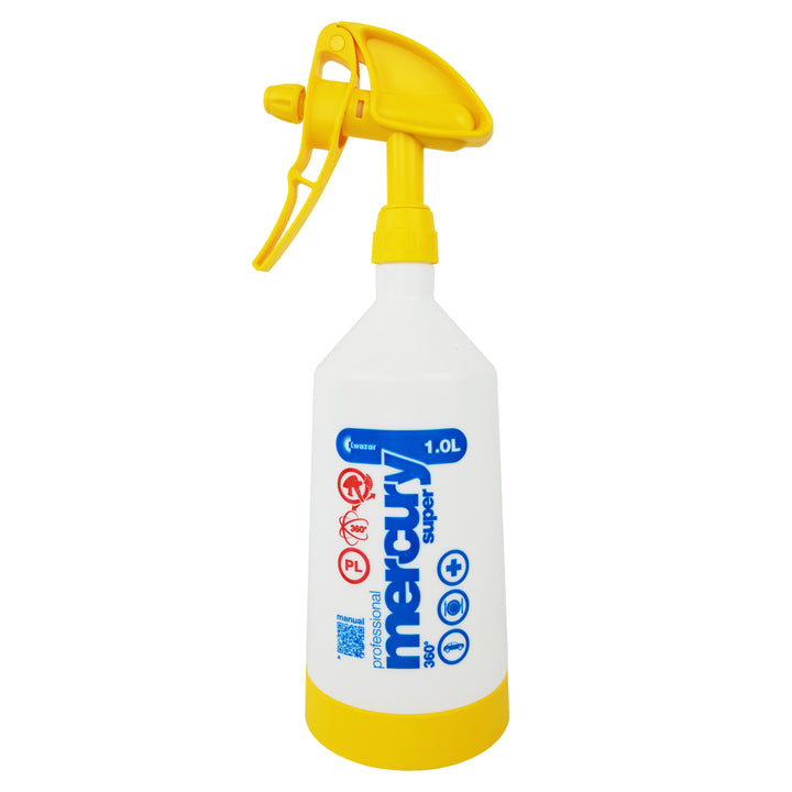 Mercury Pro+ 360° Degree Sprayer (500ml, 1L) - Assorted Colours - CARZILLA.CA
