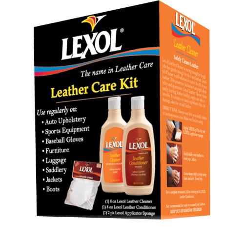 Lexol Leather Care Kit 8oz, 16oz | CARZILLA