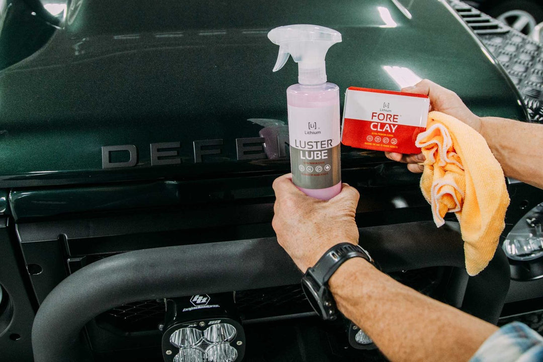 Lithium Fore Clay and Luster Lube Kit 16oz - CARZILLA.CA