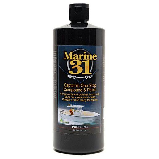 Marine 31 Captain’s One-Step Compound & Polish 32oz - CARZILLA.CA