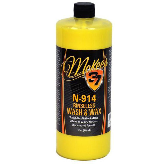 McKee's 37 N914 Rinse Free Wash & Wax 32oz - CARZILLA.CA