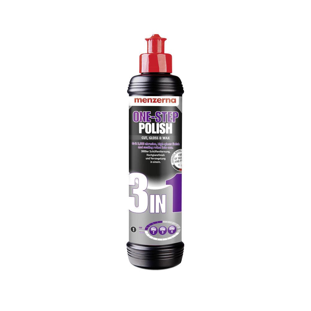 menzerna 3 in 1 Cut, Gloss and Wax 8oz - CARZILLA.CA
