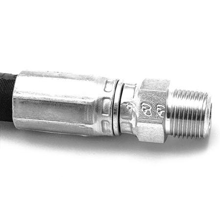 MTM Hydro KobraJet 2ft 4000 PSI Black Whip Line 30.0026 - CARZILLA.CA