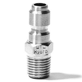 MTM Hydro Stainless Steel 1/4" QC Male Plug 24.0080 - CARZILLA.CA