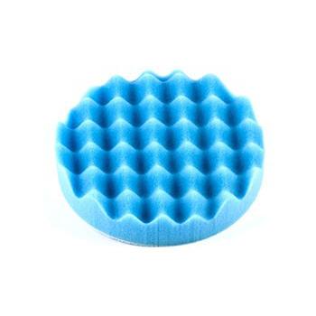 Optimum Waffle Foam Pad Blue Finishing (5.5", 6.5") - CARZILLA.CA