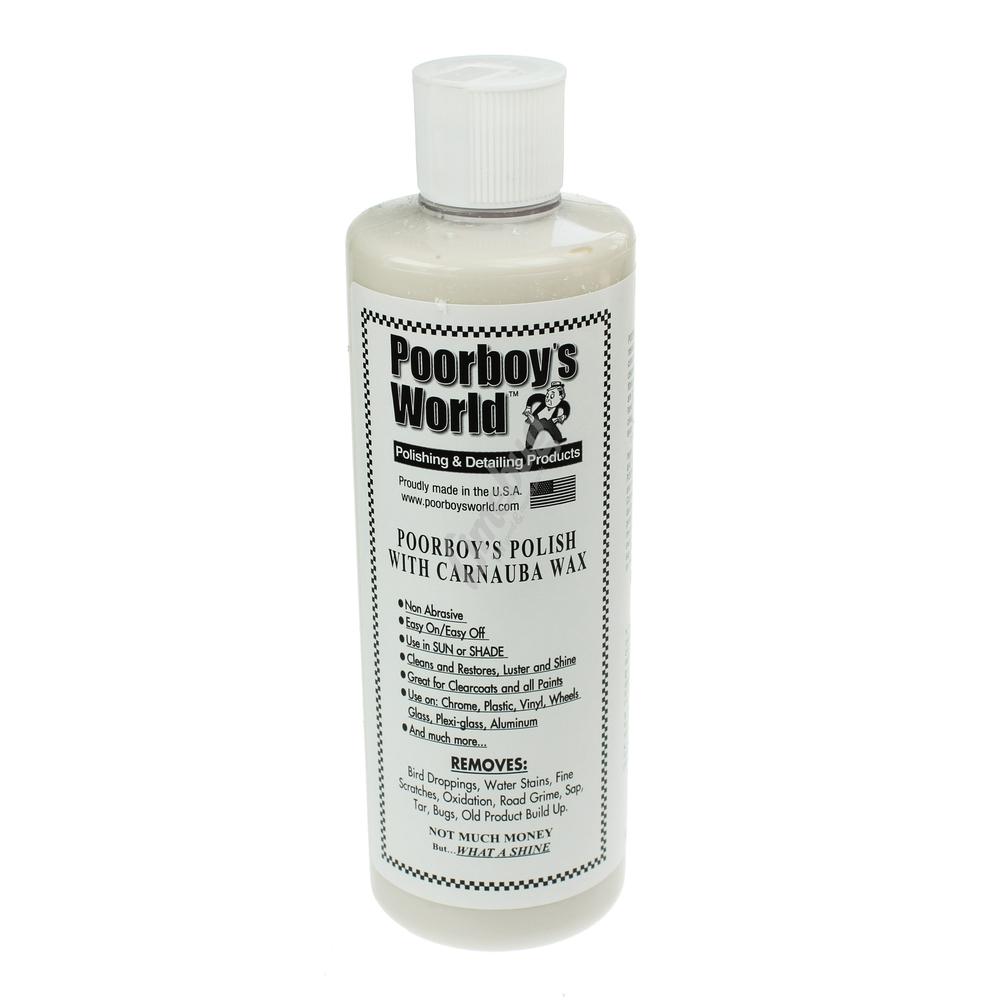 Poorboy's World Polish with Carnauba 16oz - CARZILLA.CA
