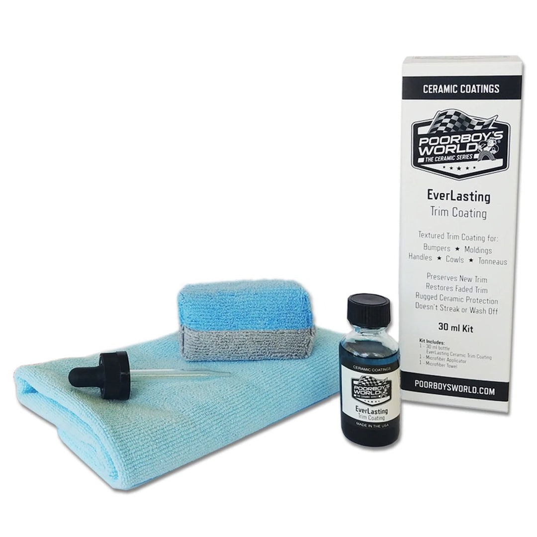 Poorboy's World EverLasting Trim Coating 30ml Kit - CARZILLA.CA