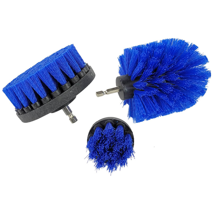 POPO Essentials Drill Brush Set (Soft, Medium)
