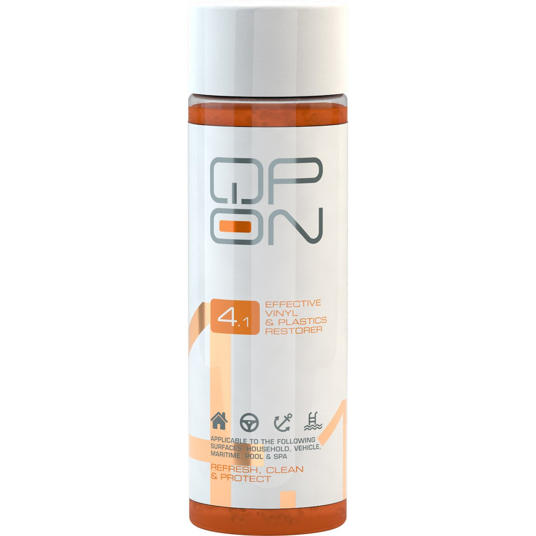 QPON 4.1 Vinyl & Plastic Cleaner and UV Coating 250ml - CARZILLA.CA