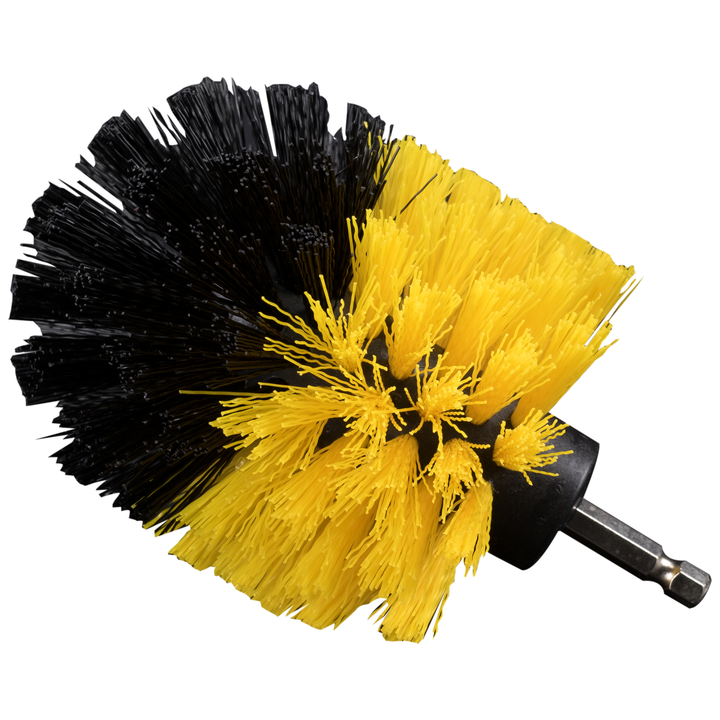 Drill Brush Bullet (Yellow or White) - CARZILLA.CA