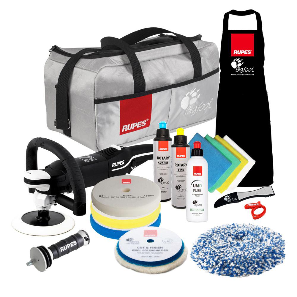 Rupes LH19E Rotary Polisher Deluxe Kit - CARZILLA.CA