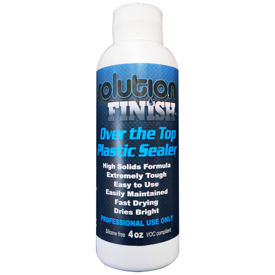 Solution Finish Over the Top Plastic Sealer 4oz - CARZILLA