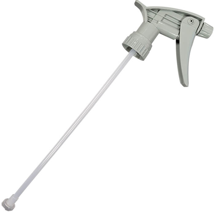 10-Pack Tolco 320-CR Heavy Duty Chemical Resistant Spray Triggers – 9.25" Dip Tube
