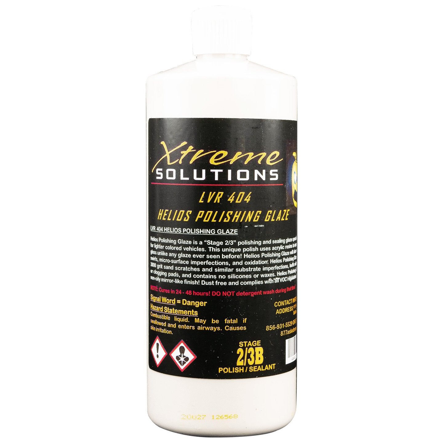 Xtreme Solutions LVR 404 Helios Polishing Glaze 32oz CARZILLA