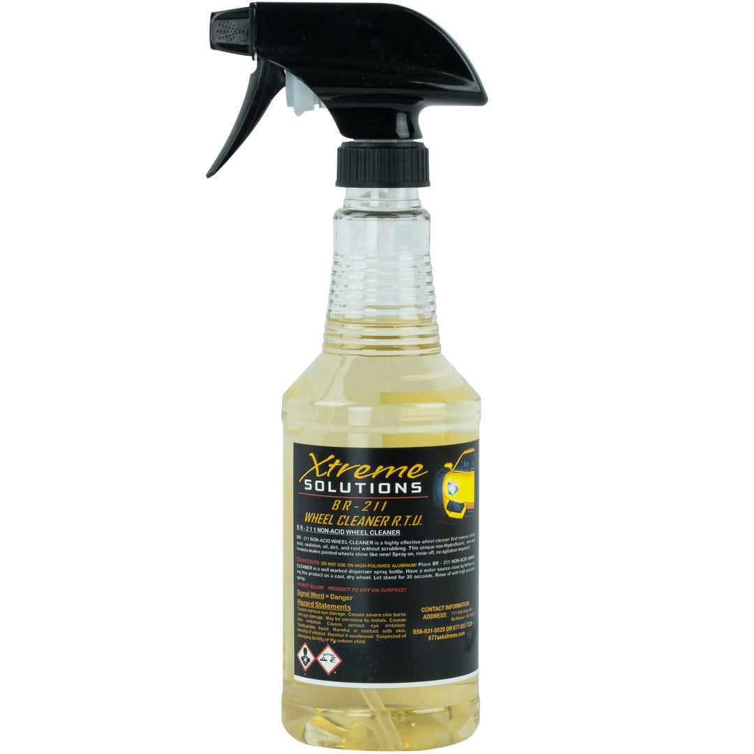 Xtreme Solutions Non Acid Wheel Cleaner 16oz - CARZILLA.CA
