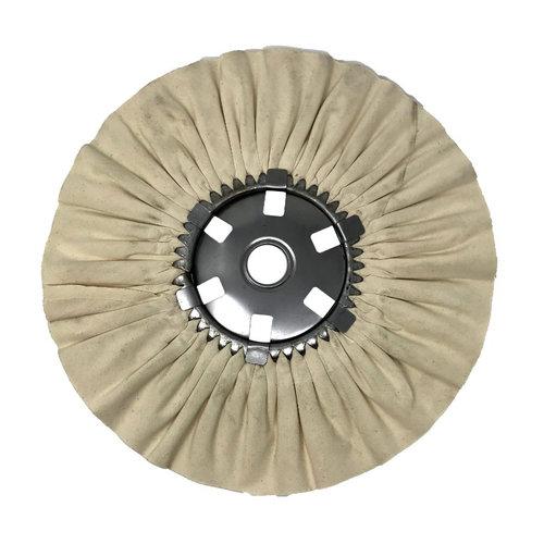 Zephyr White Soft Polishing Airway Wheel (8", 10") - CARZILLA.CA