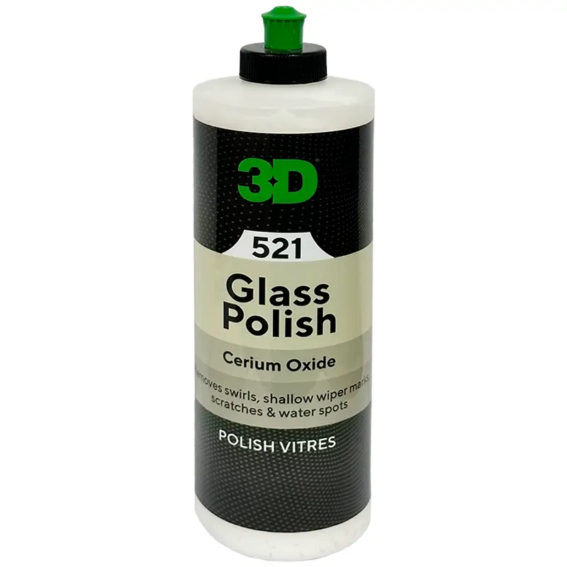 3D Glass Polish Cerium Oxide 16oz - CARZILLA.CA