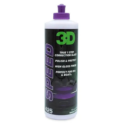3D Speed - All in one polish and Wax - CARZILLA.CA