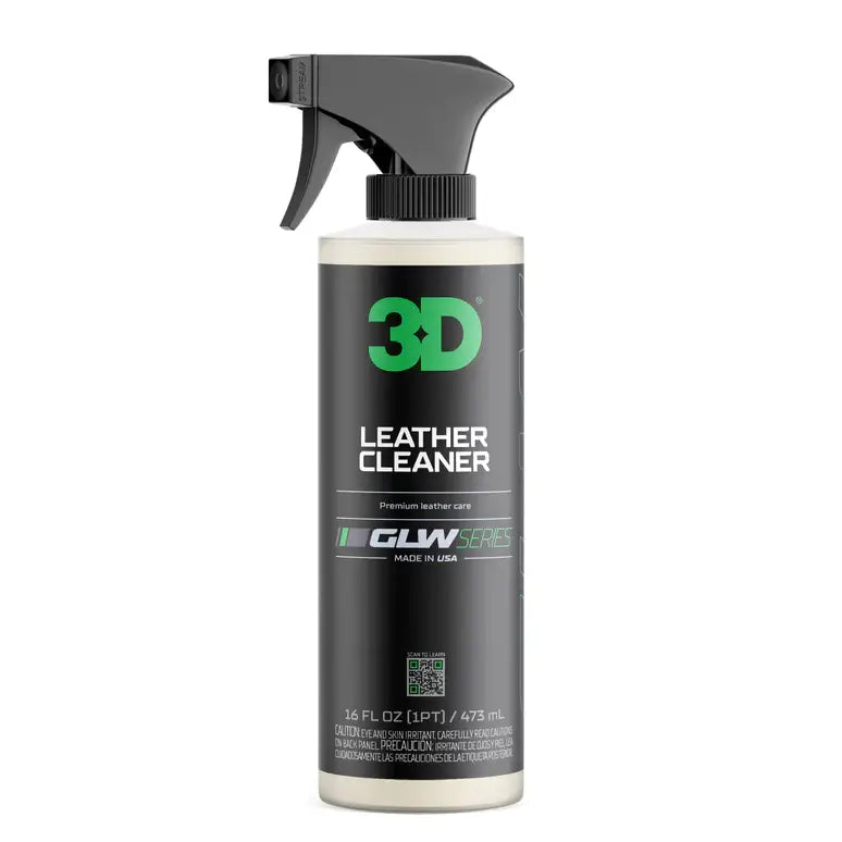 3D GLW Series Leather Cleaner 16oz - CARZILLA.CA