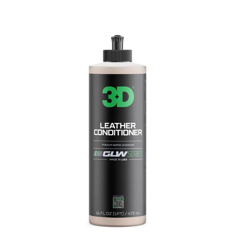 3D GLW Series Leather Conditioner 16oz - CARZILLA.CA