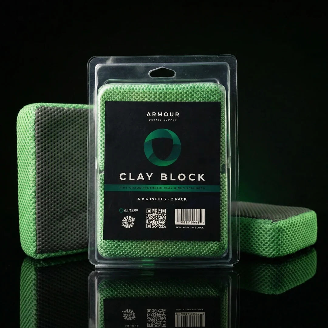 Armour Clay Block Scrubber (2-Pack)
