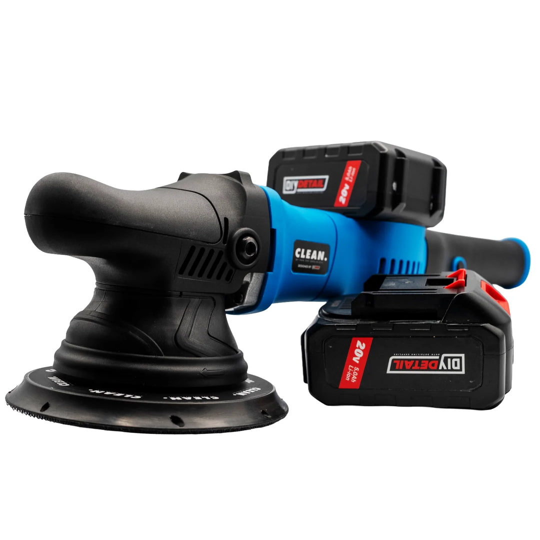CLEAN. 18mm Dual Action Cordless Polisher - CARZILLA.CA
