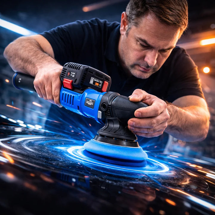 CLEAN. 18mm Dual Action Cordless Polisher - CARZILLA.CA