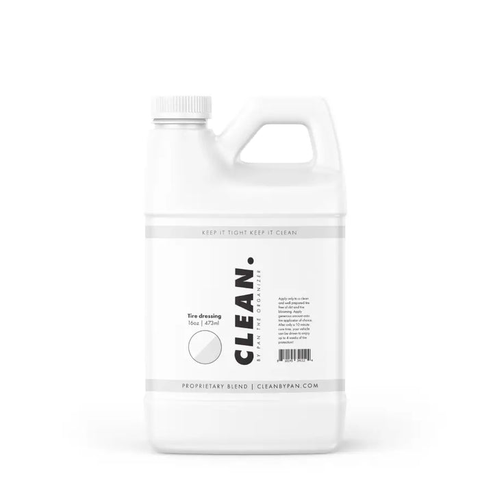 CLEAN. Tire Dressing