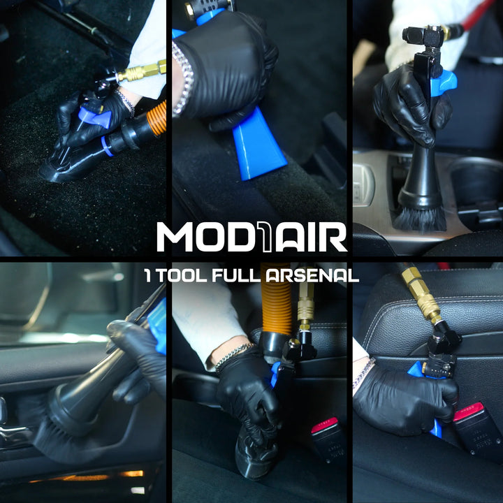 Detail Demon MOD1AIR Complete Air Tool 8 Piece Modular Detailing Kit - CARZILLA.CA
