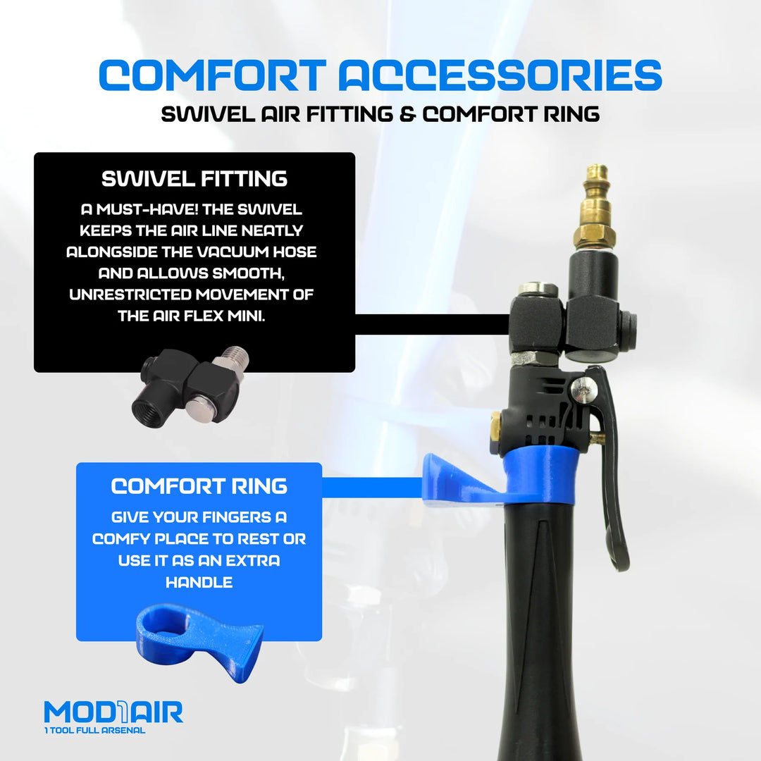 Detail Demon MOD1AIR Complete Air Tool 8 Piece Modular Detailing Kit - CARZILLA.CA