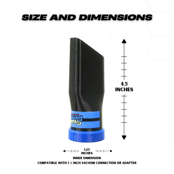 Detail Demon Nano 1.25" Crevice Vacuum Attachments