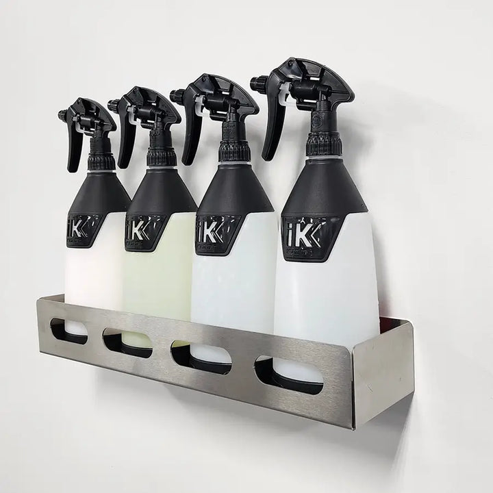 Gully's Garage Stainless Shelving for iK, Kwazar Bottles