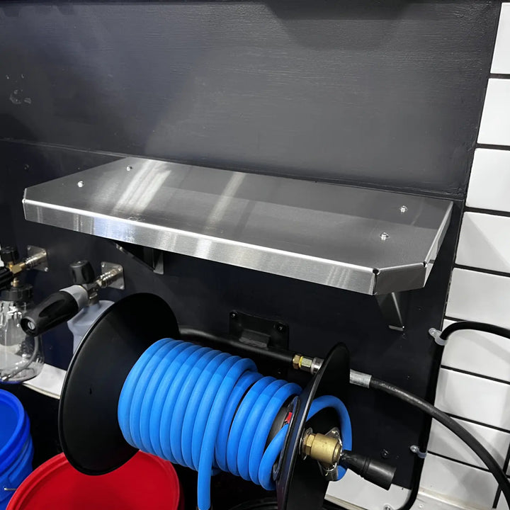 Gully's Garage Stainless Pressure Washer Shelf