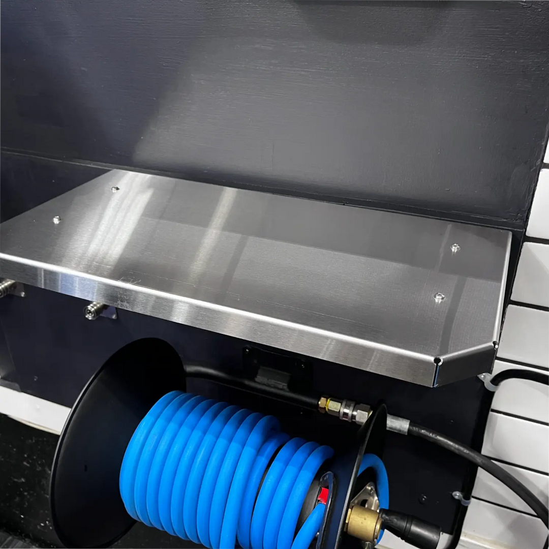 Gully's Garage Stainless Pressure Washer Shelf